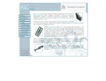 Tablet Screenshot of mac-correggio.it